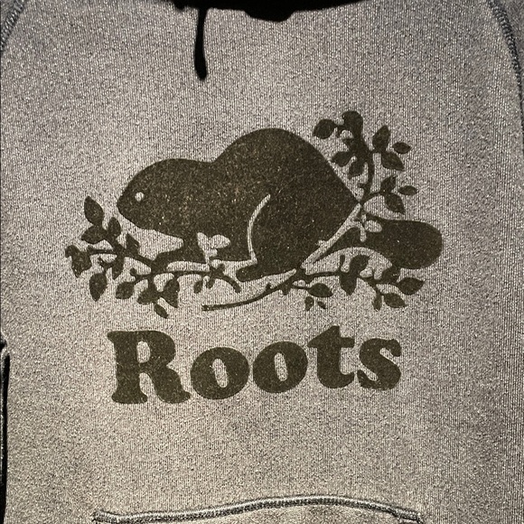 Roots Men's Blue/Gray Hoodie - Picture 4 of 9